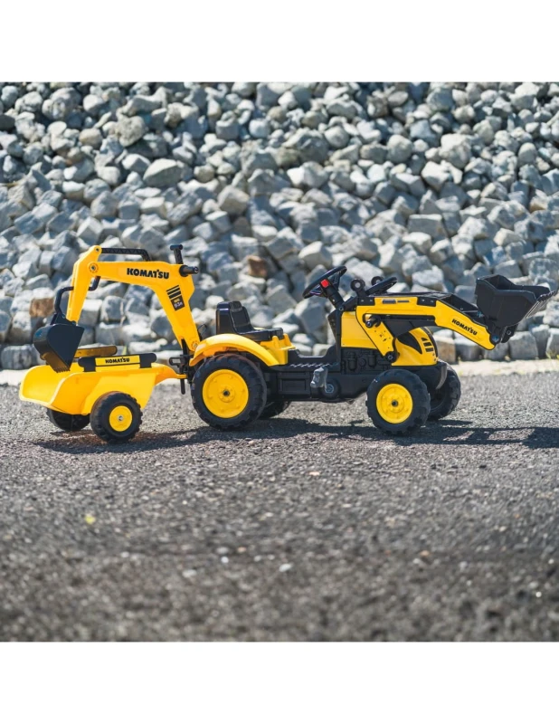 falk-traktor-na-pedaly-komatsu-z-lyzka-koparka-i-przyczepa-2-5-lat (1).jpg