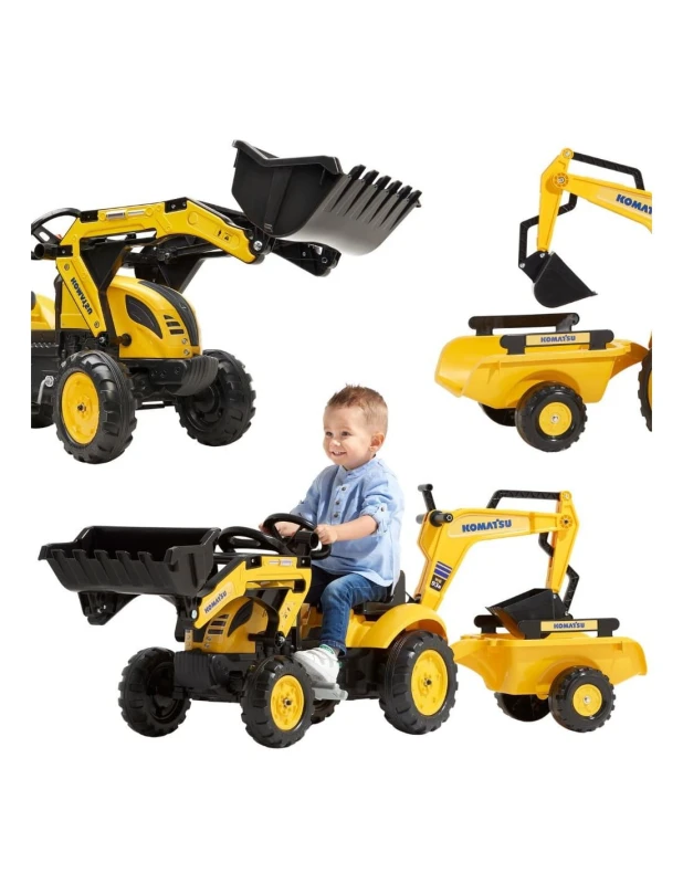 falk-traktor-na-pedaly-komatsu-z-lyzka-koparka-i-przyczepa-2-5-lat.jpg