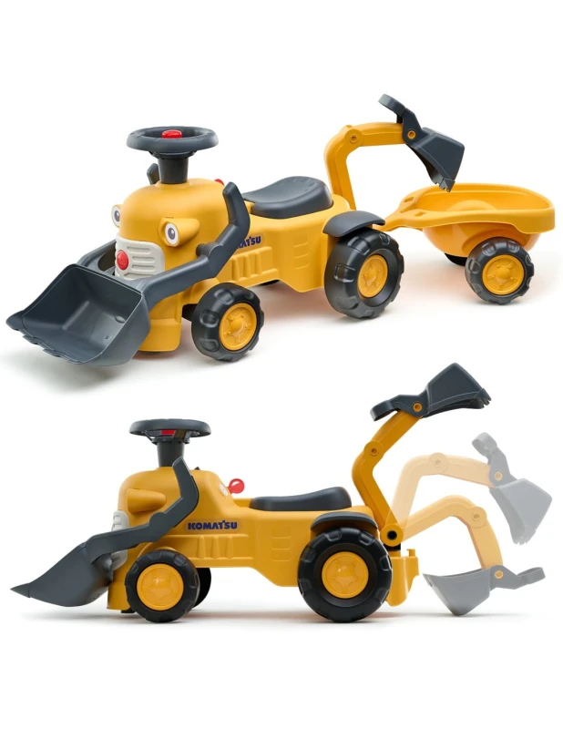 falk-jezdzik-traktor-komatsu-z-lyzka-koparka-i-przyczepa (7).jpg