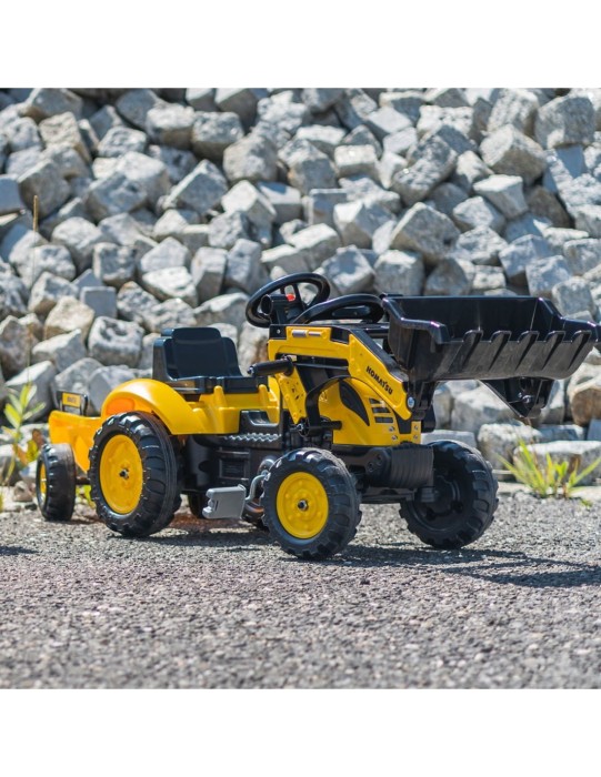 falk-traktor-na-pedaly-koparka-komatsu-z-przyczepa-i-lyzka-2-5-lat (2).jpg