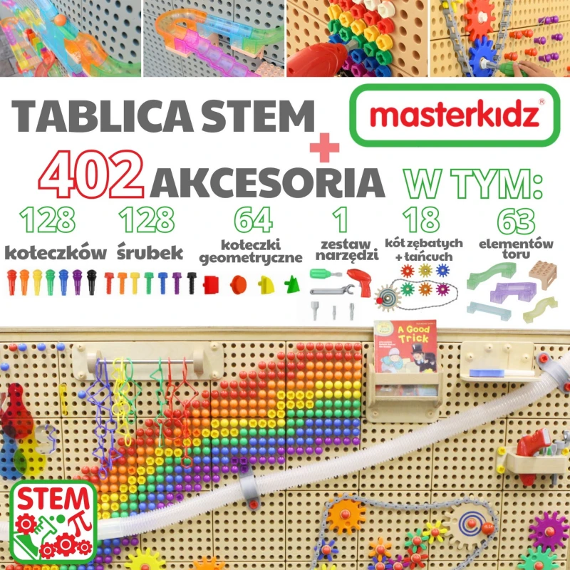 Wolnostojąca Tablica Naukowa Kreatywna STEM