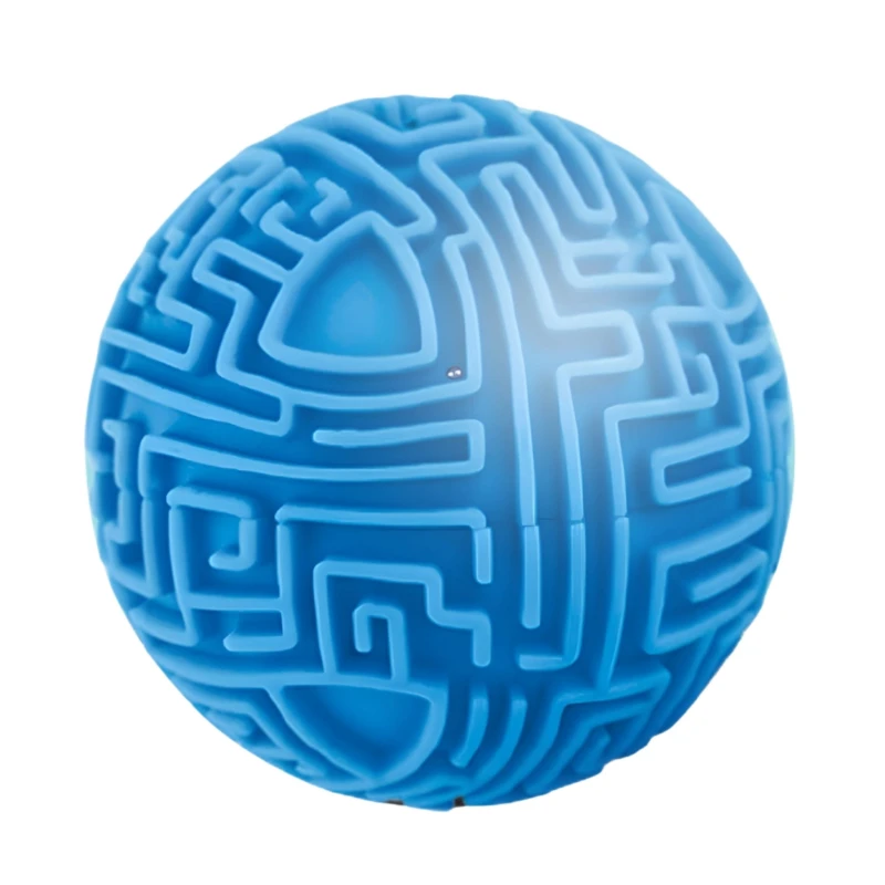 Niebieska Kula Labirynt 3D Gra Zręcznościowa Amaze Ball
