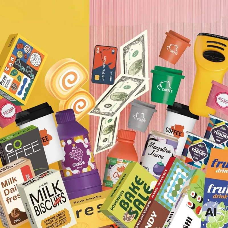 Sklep Mini Market Interaktywna Kasa Skaner Akcesoria Dźwięki Światło