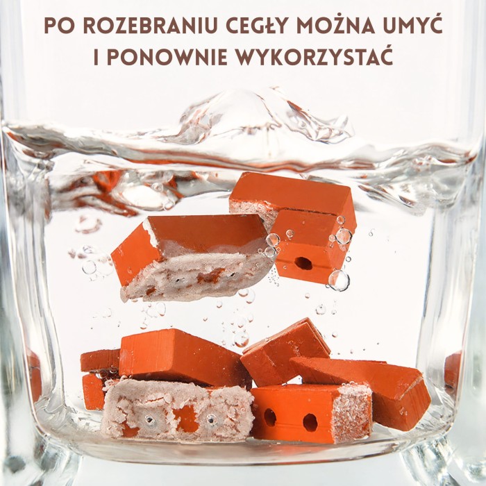 Zestaw Konstrukcyjny Willa z Cegiełek 352 el. dla Dzieci