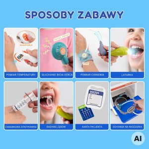 akcesoria lekarskie dla dzieci