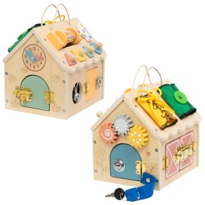 Drewniany Domek Manipulacyjny
