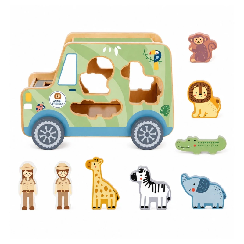 Samochód Kostka Aktywności Safarii