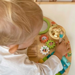 Wielofunkcyjny Instrument Centrum Muzyczne Ksylofon Zębatki Tarka Bębenek Talerz Pałeczki