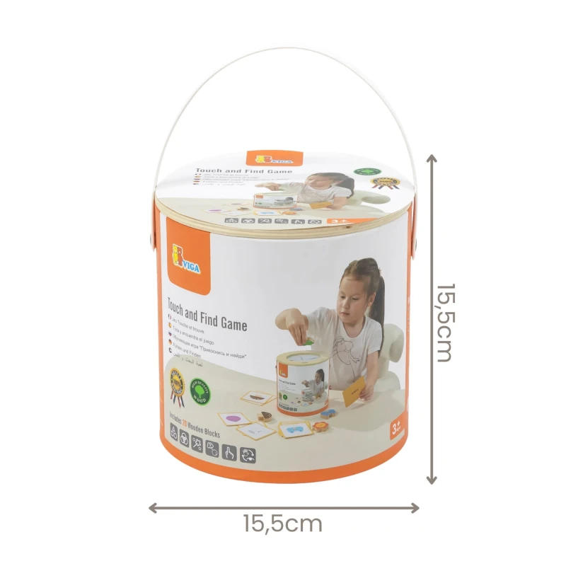 Drewniana Gra W Ciemno Losowanie Wzorów