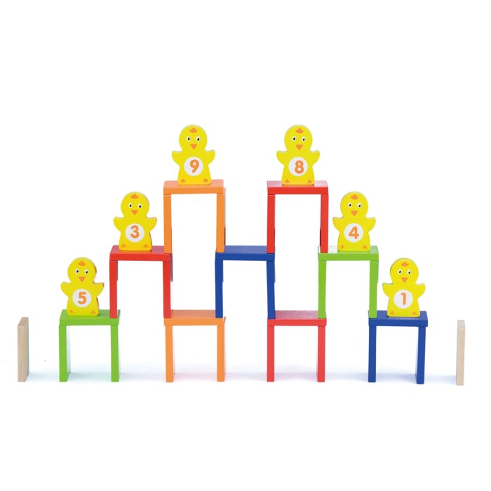 Drewniany Tor Domino 122 el.
