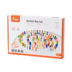 Drewniany Tor Domino 122 el.